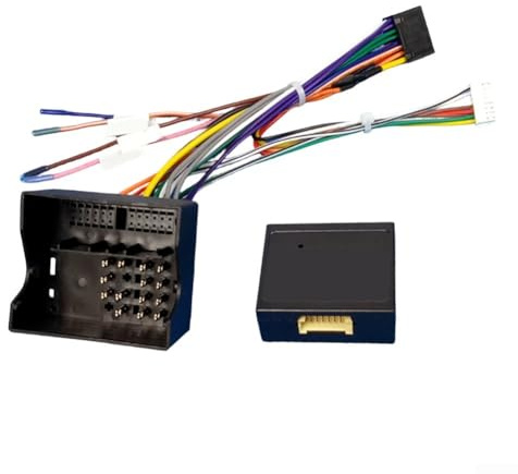 Floweringbeter Kabelbaum Adapter mit CAN-Bus Decoder 16Pin für Skoda Octavia MK2 für Golf für Polo für Jetta