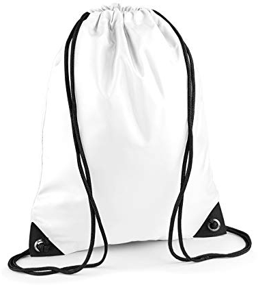 BagBase Sportbeutel, Gymnastikbeutel, Gymsac, Schuhbeutel mit Kordel