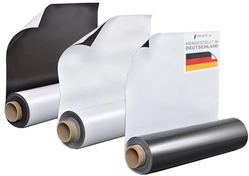 Magnetfolie selbstklebend 62cm x 50cm x 0,9mm Top Qualität Anisotrop