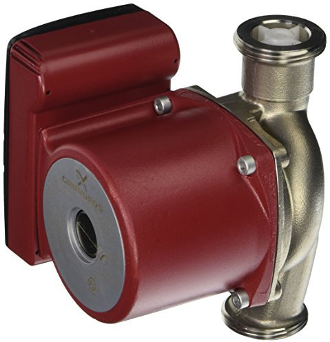 Grundfos UPS15-55SUC 3-Speed Stainless Steel Circulator Pump w/IFC, 1-1/4 Union, 1/8HP, 115V (59896781) by Grundfos