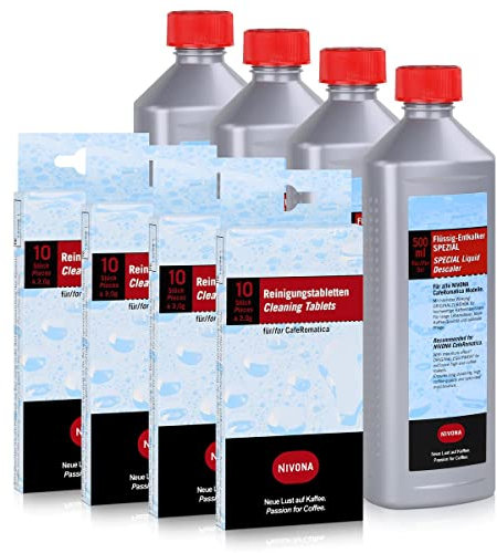 4x Nivona Reinigungs Set für Ihren Kaffeevollautomaten CafeRomatica