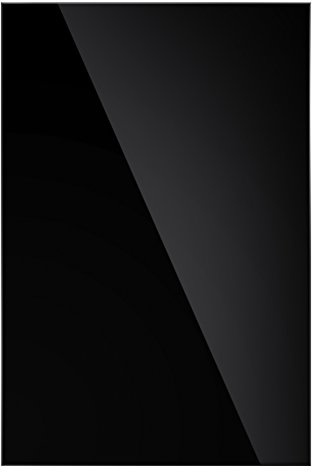 STIEBEL ELTRON RHB 500 234423 Radiateur radiant mural avec façade en verre sans cadre Noir