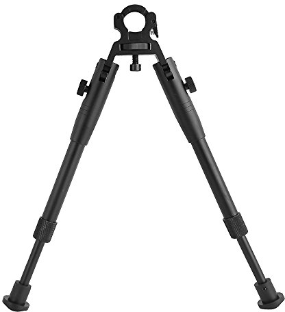 BigTron Rifle Tactical Accessoires 8-10 Barrel Bipied Universel 13-20mm avec Double-Lock Clamp Wheel
