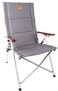 Camp4 Faltstuhl Joplin mit Aluminiumgestell, 4-Fach Verstellbarer Rückenlehne (9329920311)