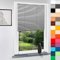 Aluminium Jalousie nach Maß, Endloskette, Kette, Monocomando, Maßanfertigung, für Fenster und Türen, Alu, Fenster, Klemmfix ohne Bohren (Silber, Höhe: 160cm x Breite: 75cm)