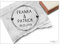 Stempel Individueller Hochzeitsstempel personalisiert mit Namen und Datum, Namensstempel zur Hochzeit Einladung Geschenk Tischdeko - zAcheR-fineT