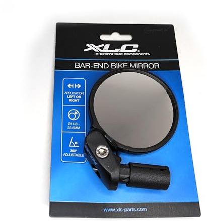 XLC Herren MR-K17 Fahrrad-Spiegel, schwarz, One-Size