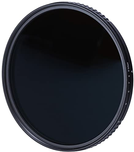 Rollei Variabler F:X Pro ND8 bis ND512 Rundfilter, aus Gorilla ® Glas mit 3-9 Blendenstufen Verdunkelung, Size:55 mm