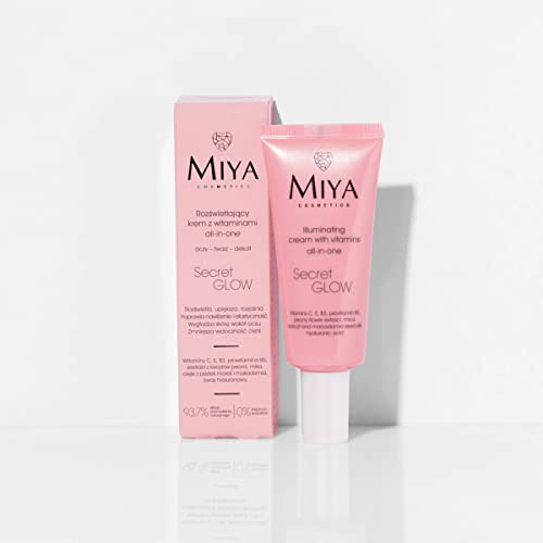 MIYA Cosmetics Secret Glow Illuminating Cream mit Vitaminen, All-in-One, 30 ml