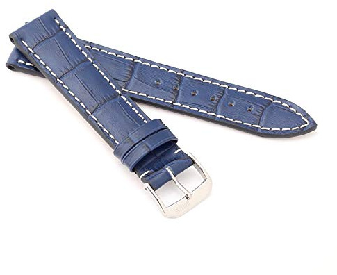 RIOS 1931 Unisex Uhrenarmband Alligator Style Modell Panama 22 mm