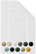 Blumtal Premium Frottier Badematte - Badeteppich Oeko-TEX® Zertifiziert, waschbarer Badvorleger 50x80cm, saugstark & weich, weiß