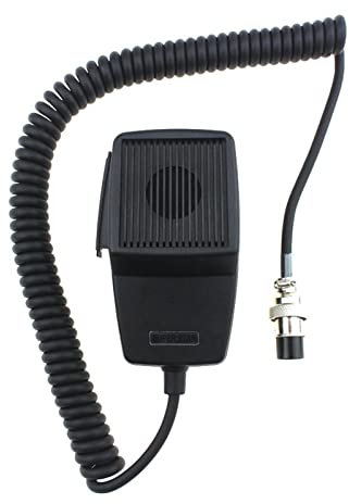 DCALU CB-507. Microfono 4 Pin Connector Mobile Speaker radio Fit Fit for Cobra Fit for Uniden Adatta for auto Galaxy Cb. Radio Two Way Radios Ham Mic Walkie Talkie Mic