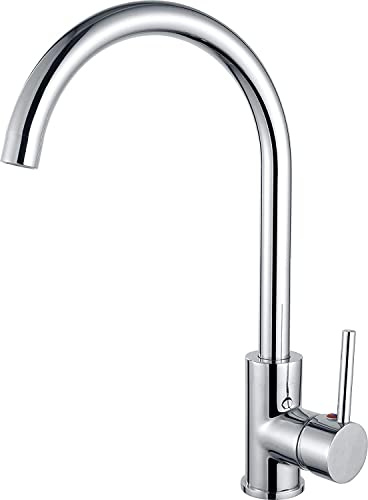 IMEX Küchenarmatur - Einhebelmischer Serie Lyon verchromt / silber GCR002