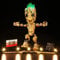 BrickBling Led Licht Set Kompatibel mit Lego 76217 Marvel Ich Bin Groot Spielzeug, Led Beleuchtungs Set Compatible with Lego Ich Bin Groot Kreatives Geschenk (Kein Modell)- Standard Version