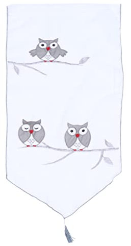 Artibetter Rideaux 45x90 Court Occultant Cantonnière Rideau Mignon Animal Triangle Fenêtres Cantonnière Topper Rideaux Demi Rideaux avec Gland pour Cuisine Chambre Fenêtres 40 * 90 Cm