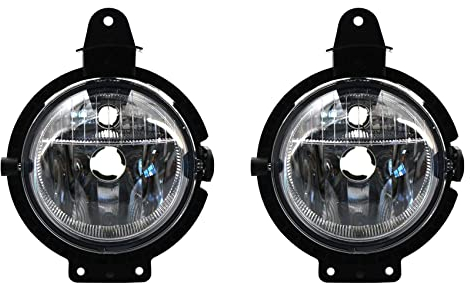 biyan 2 x Nebelscheinwerfer-Abdeckung für Mini R55 R56 R57 R58 R59 2006–2014 63172751295