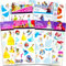 Disney Ultimatives Prinzessinnen-Sticker-Set – Bündel mit 150 Disney Prinzessinnen-Aufklebern mit Frozen, Aschenputtel, Arielle und mehr, Disney Prinzessinnen-Partygeschenke für Mädchen