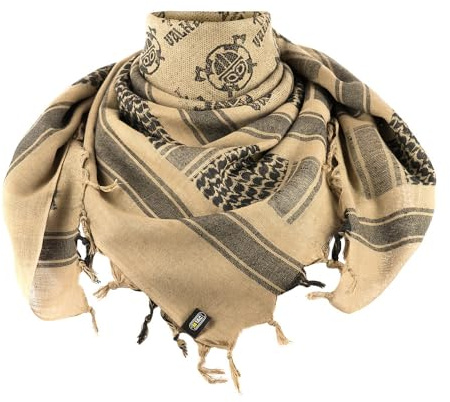 M-Tac Schal Shemag Til Valhall, Coyote/Black