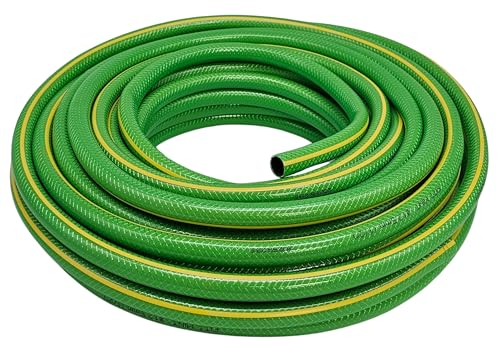 Bambelaa! Gartenschlauch 1/2 Zoll Wasserschlauch 30m ohne Anschlussgarnitur Für Gartenbewässerung Robust Garten Schlauch