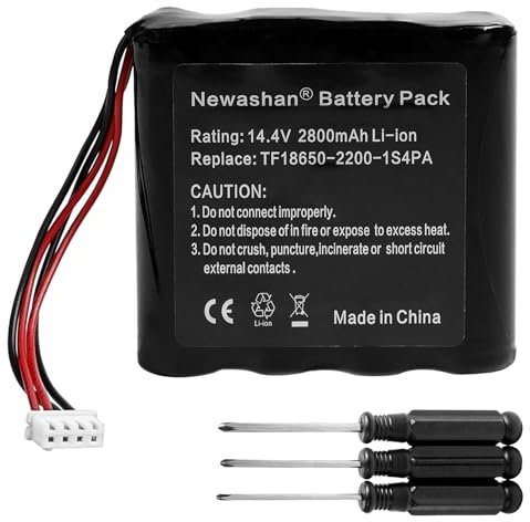 NEWASHAN Batterie TF18650-2200-1S4PA Compatible avec Marshall Kilburn Haut-Parleur Enceinte Bluetooth Speaker Portable 2800mAh 14,4V Li-ION Pile Accu avec Tournevis