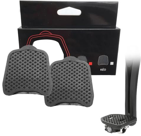 QTTRPCU PP Pedal Plate Adapter Kompatibel mit Shimano SPD-SL Klickpedale Keine Shuhplatten benotigt,für Grip und Komfort