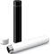 Vesici Slim Water Bottle 8.8 oz Small Stainless Steel Purse Compact Insulated Water Bottles Camping Travel Backpack Pocket Flask for Car Cold Coffee Tea(Black, White,2 Pack)