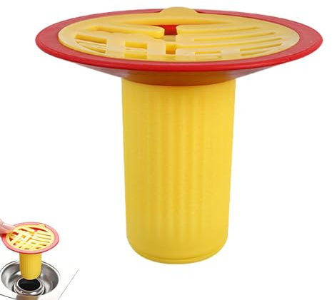 Clapet anti-retour, noyau d'écoulement de sol – Clapet anti-retour pour drains de douche | Butoir à cheveux et filtre attrape-cheveux de salle de bain pour éviter les odeurs dans la douche, la salle