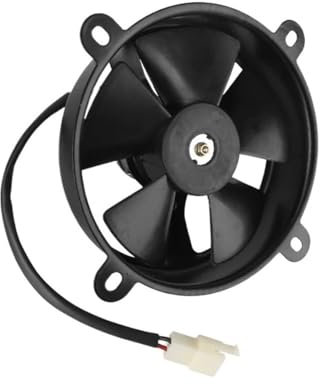 Radiateur Moto Ventilateur pour ATV Quad Go Kart Buggy Motocross pour 150cc-250cc 12V Accessoires De Moto Refroidisseur D'huile Ventilateur De Refroidissement De Moto Radiateur De Moteur
