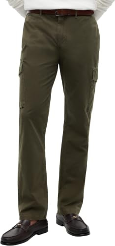 Tommy Hilfiger Herren Cargo Hose Denton Twill mit Taschen