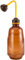 Petit Arrosoir pour Germes, 450 ML Mini Arrosoir, Pulverisateur a Main, Arrosoir pour Plantes d'intérieur, pour l'intérieur et l'extérieur, La Verdure, Les Pelouses(Marron)