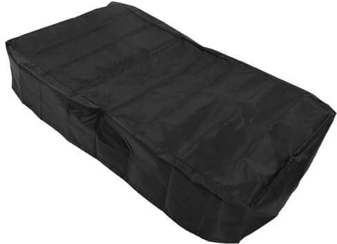 Schlittenplattenabdeckung mit Seil, Schlittenschutzabdeckung für Winter Cam, 420D Ox Fabric Seve, kompatibel mit 43 x 21 x 8 Zoll für Angeln und Bodenaktivitäten