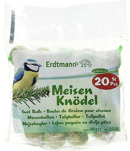 Erdtmanns 20 Meisenknödel im Polybeutel, 1er Pack (1 x 1.6 kg)