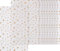 Transparentpapier Sternchen, 20,5x33 cm, 10 Blatt