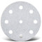 MENZER White Klett-Schleifscheiben, 125 mm, 9-Loch, f. Exzenterschleifer, Normalkorund (50 Stk.) K120