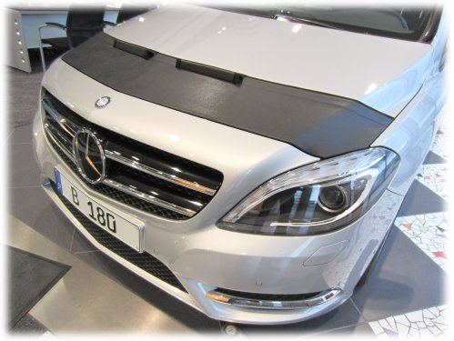 AB-00117 AUTO-BRA kompatibel mit MB Mercedes-Benz B-Klasse W246 Bj. 2011-2018 Haubenbra Steinschlagschutz Tuning Bonnet Bra