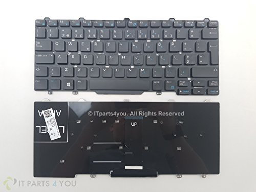 Dell New Genuine Latitude E5450 E7450 E7470 83-Key Non-Backlit Portuguese Keyboard: G4N3W / 0G4N3W