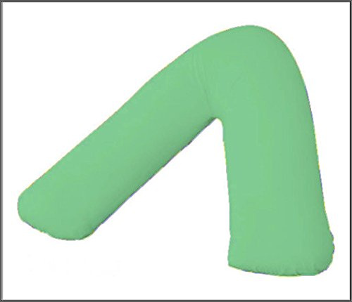 R&Z Orthopaedic, Nursing, Maternity V Shaped Bolster Pillow Case Cover (Mint)