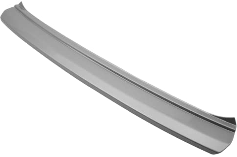 Aroba AR6902 Ladekantenschutz kompatibel mit Seat Ateca ab BJ. 9.2016> Stoßstangenschutz passgenau mit Abkantung ABS Silber