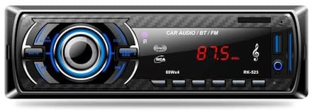 XISEDO Bluetooth Autoradio 12V In-Dash Auto Stereo Bluetooth 1 Din Audio Player MP3-Player Unterstützung Bluetooth, USB/SD, FM, Aux In,EQ, mit Fernbedienung