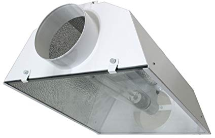 Weedness Spudnik Cooltube Reflektor Small 125 mm Flansch - Grow Lampe Beleuchtung NDL & MHL E40 Fassung Lampen Glas 600w Pflanzen