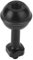 Diving Ball Clamp Mount CNC Aluminum Alloy Diving Bracket Action Camera Ball Head Base Fill Light Holder Mount with 1/4'' Screw for OSMO XiaoYi(Black)