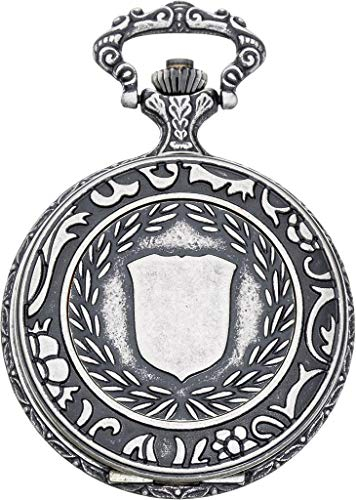 Eichmüller Taschenuhr Gravur/Motiv 8202-05 mit Taschenuhrkette und Etui