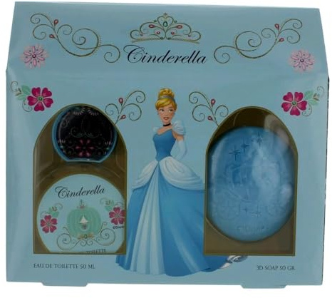 Disney Princess Geschenkset für die königliche Badeschönheit - Cinderella - Disney-Prinzessin, 476 g