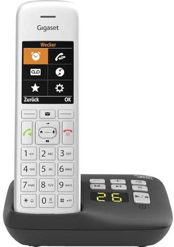 Gigaset Ce 575 A Analog/Dect Telephone Caller Id Black, S30852-H2929-B104