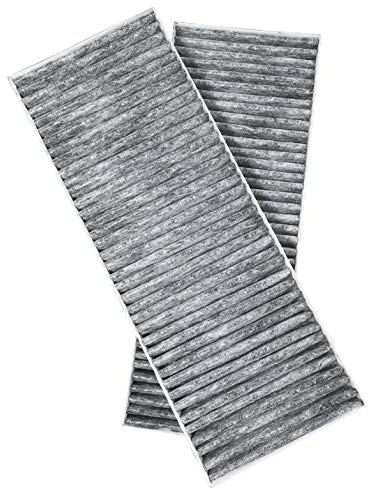 Comedes Ersatz Aktivkohlefilter-Set passend für Bora Basic Kochfeld BHU, BFIU und BIU | einsetzbar statt Bora Filterset BAKFS/BAKFS-002 (2 Stück)