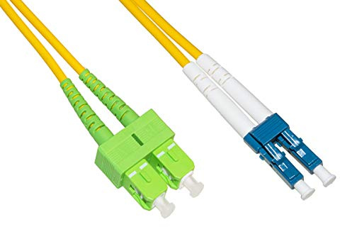 Glasfaserkabel SC APC A LC UPC SINGLEMODE Duplex MT.3