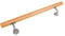 Corrimano Scalo Ringhiera Incastrata alla Balaustra Legno di Faggio V2Aox 50-230 cm, VA-hlaufbuche-Länge:100 cm