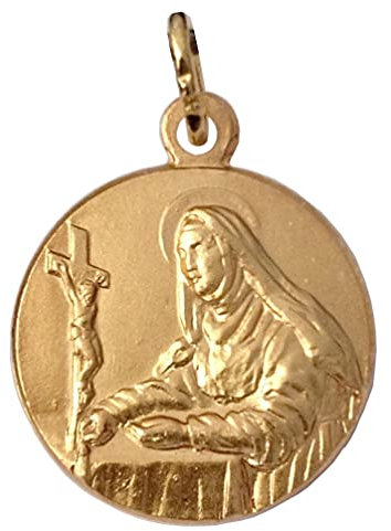 Medaille der Heiligen Rita Von Cascia- Die Heilige der unmöglichen Fälle 100% Made in Italy