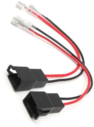 Auto Speaker Adaptor Lead for Vauxhall, Renault, Volkswagen, Nissan, Audi 2pcs