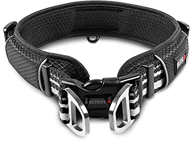 Wolters Halsband Active Pro, Größe:45-52 cm, Farbe:schwarz/schwarz